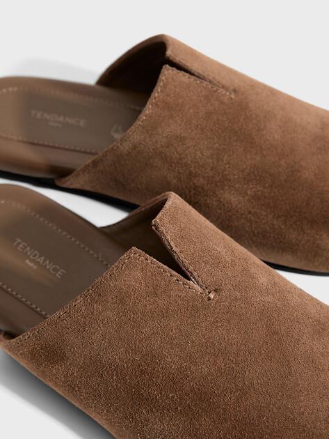 TENDANCE Slippers (natural suede)