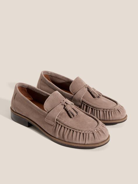 MAISON DAVID Loafers (natural suede)