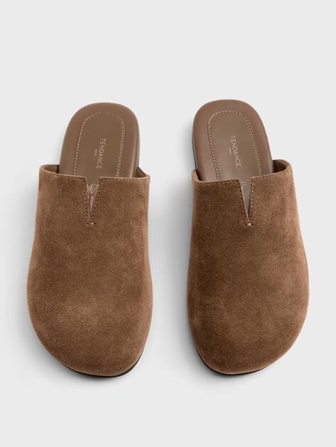 TENDANCE Slippers (natural suede)