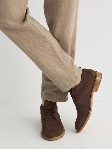 ERNESTO DOLANI Derby (genuine suede/genuine leather sole)