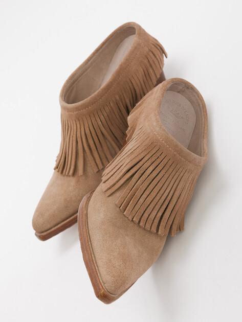 OFFICINE CREATIVE Cossacks (genuine suede/genuine leather sole)
