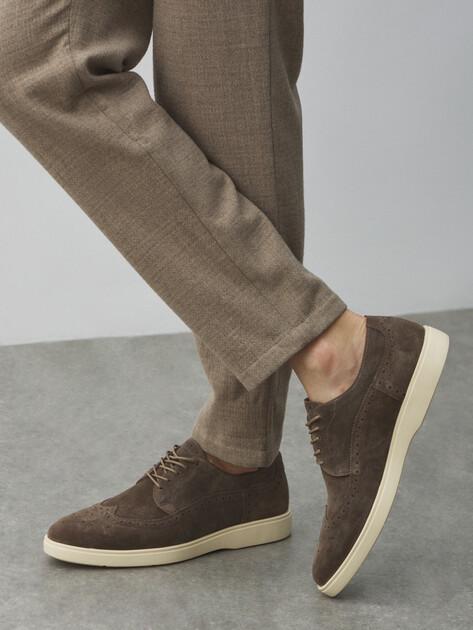 TENDANCE Derby (natural suede)