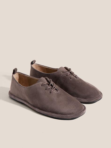 TENDANCE Oxfords (φυσικό σουέτ)