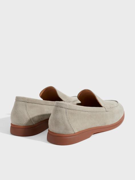 TENDANCE Loafers (natural suede/natural rubber sole)