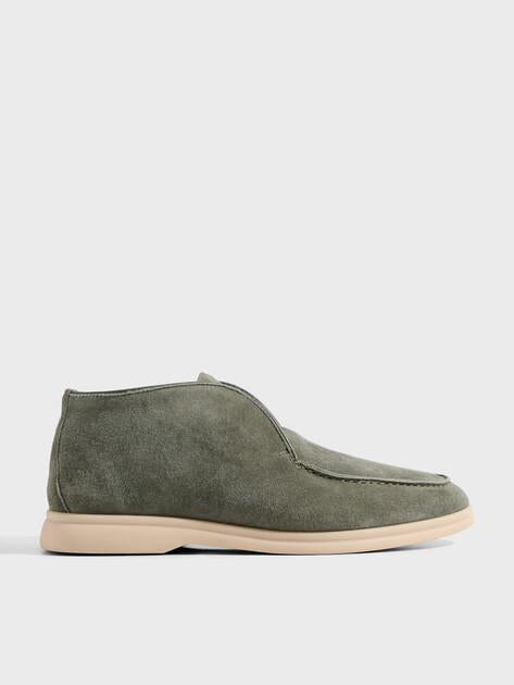 TENDANCE High loafers (natural suede)