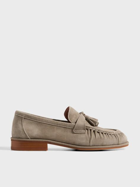 MAISON DAVID Loafers (natural suede)