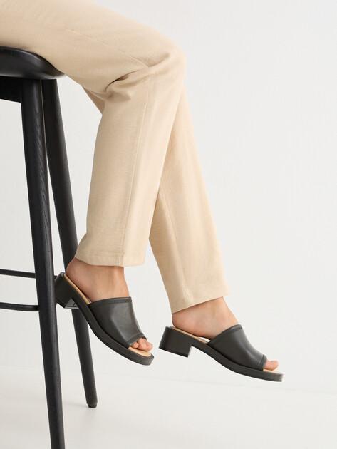TENDANCE Mules (genuine leather)