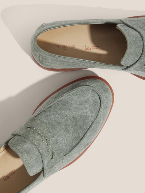 TENDANCE Loafers (denim/rubber sole)