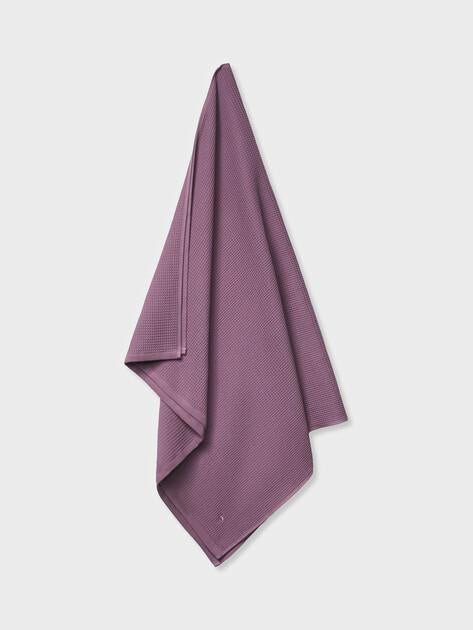 MAISON DAVID Waffle bath towel 100x150