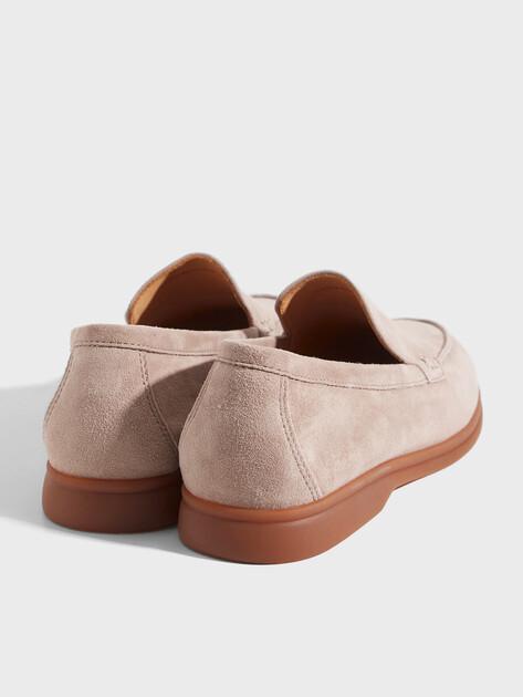 TENDANCE Loafers (natural suede/natural rubber sole)