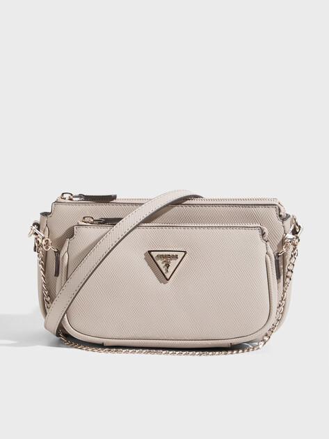 GUESS Noelle Double Pouch Crossbody Bag (faux leather)