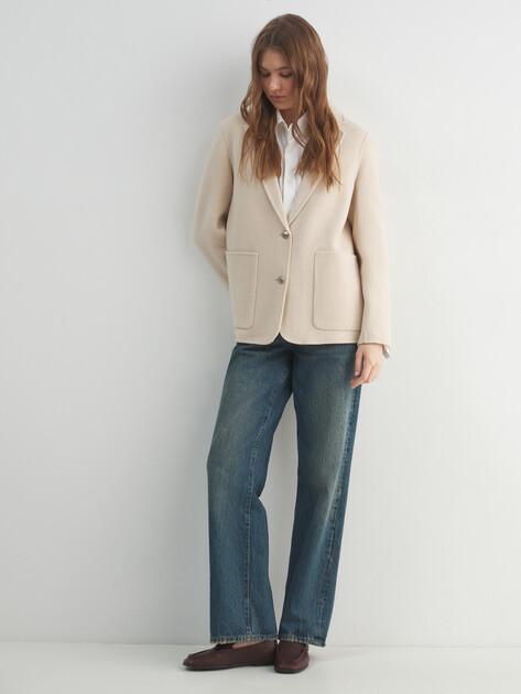MAISON DAVID Jacket (natural wool)