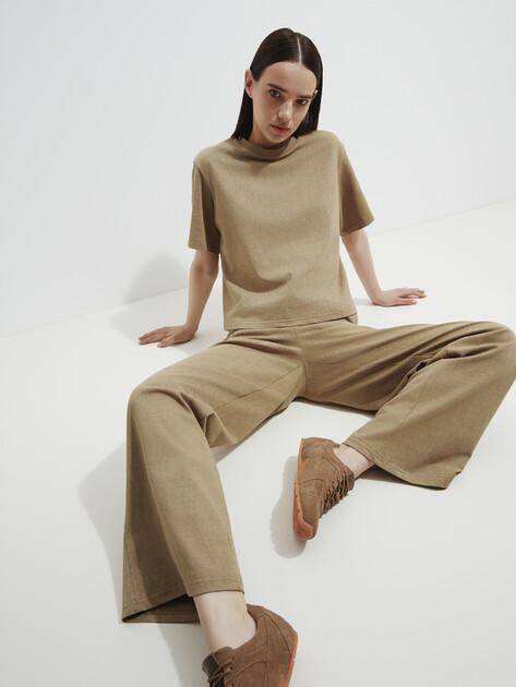 MAISON DAVID With trousers (cotton)