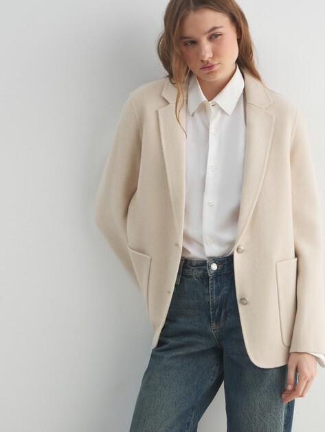 MAISON DAVID Jacket (natural wool)