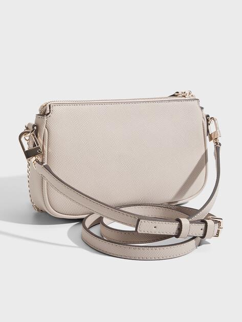 GUESS Noelle Double Pouch Crossbody Bag (faux leather)