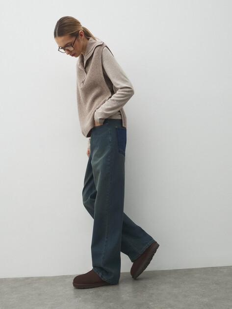 MAISON DAVID Wide-leg jeans (cotton)