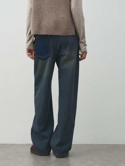 MAISON DAVID Wide-leg jeans (cotton)