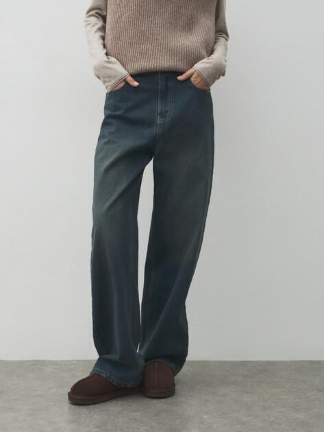 MAISON DAVID Wide-leg jeans (cotton)