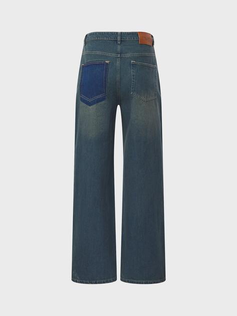 MAISON DAVID Wide-leg jeans (cotton)