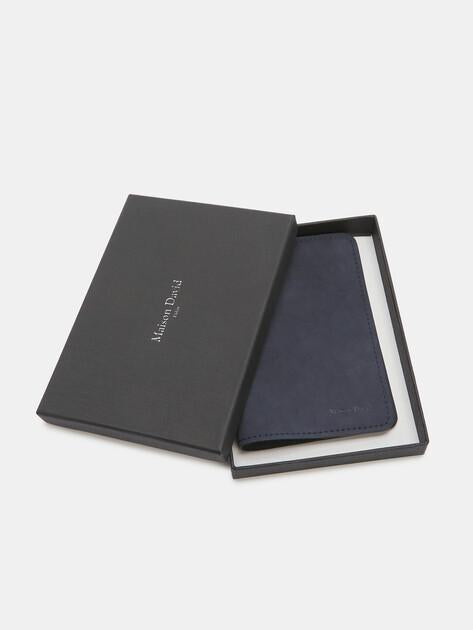 MAISON DAVID Passport Cover (Nubuck Leather)