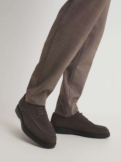 MAISON DAVID Derby (natural suede)
