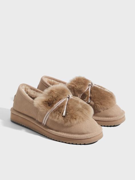 TENDANCE UGG Boots (natural suede/natural fur)