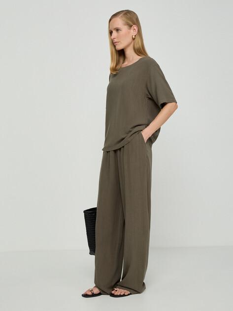 MAISON DAVID Blouse (viscose/linen)