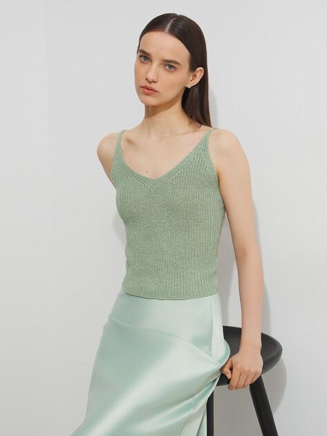 MAISON DAVID Top (acrylic/nylon)