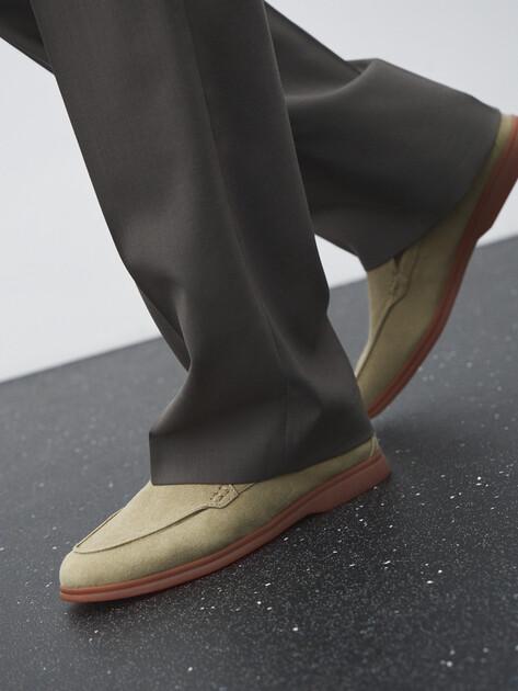 TENDANCE Loafers (denim/rubber sole)