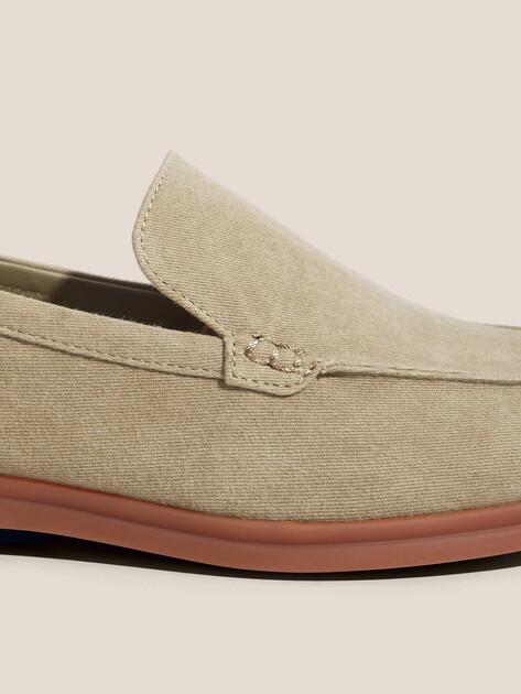 TENDANCE Loafers (denim/rubber sole)
