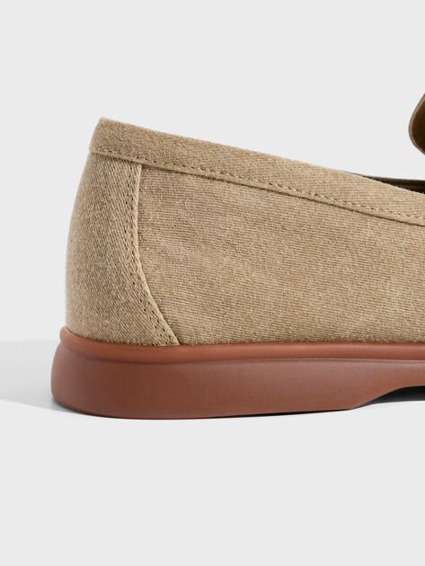 TENDANCE Loafers (denim/rubber sole)