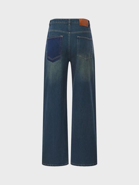 MAISON DAVID Wide-leg jeans (cotton)