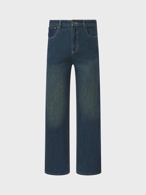 MAISON DAVID Wide-leg jeans (cotton)