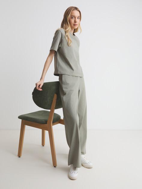 MAISON DAVID With trousers (cotton)