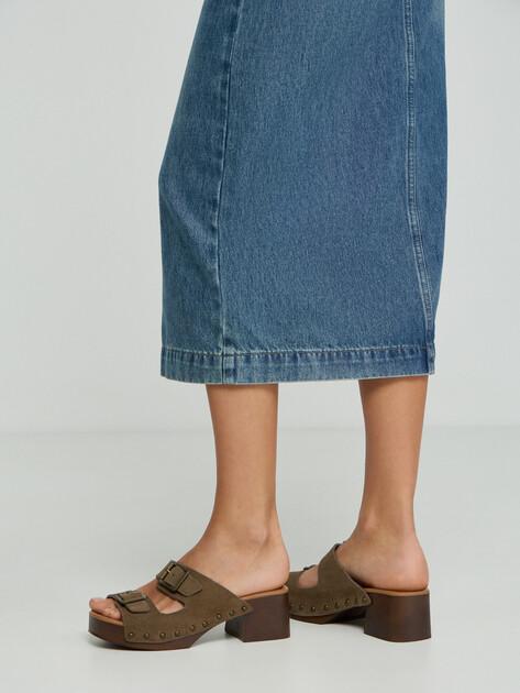 TENDANCE Clogs (natural suede)