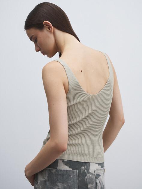 MAISON DAVID Top (viscose/nylon)