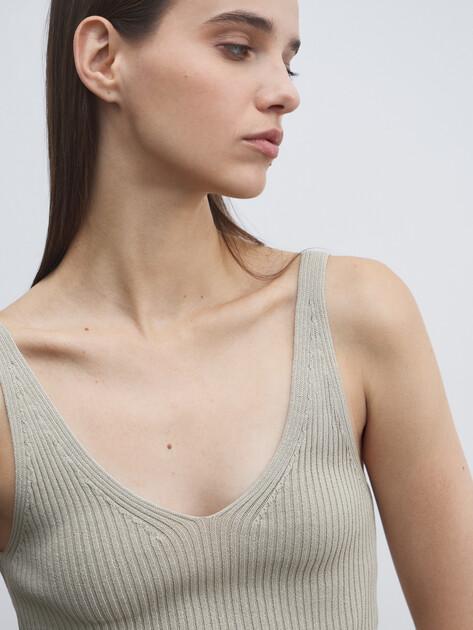 MAISON DAVID Top (viscose/nylon)
