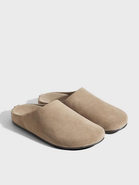 TENDANCE Slippers (natural suede)