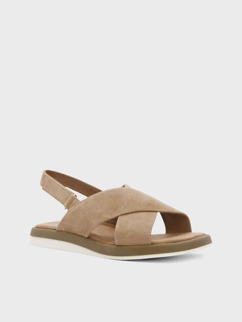 TENDANCE Sandals (natural suede)