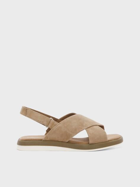 TENDANCE Sandals (natural suede)