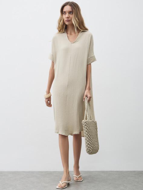 MAISON DAVID Dress (cotton)