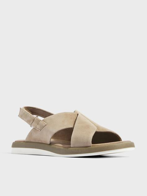 TENDANCE Sandals (natural suede)