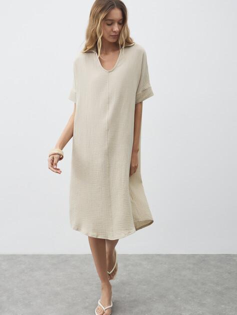 MAISON DAVID Dress (cotton)