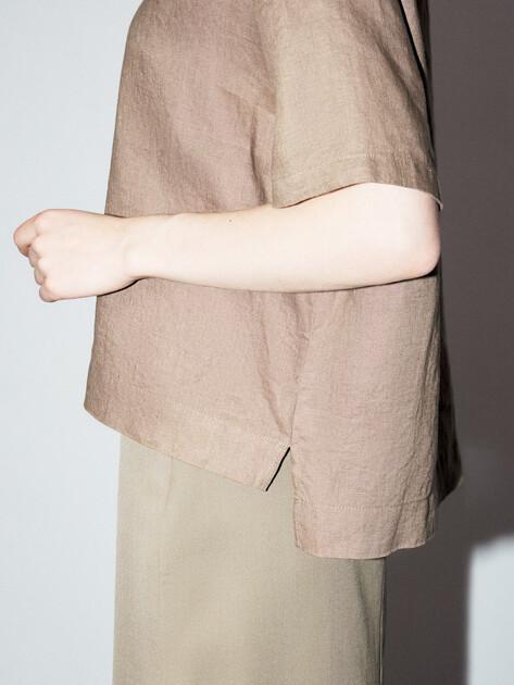 MAISON DAVID T-shirt (linen)