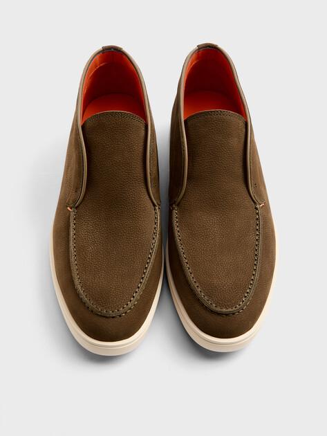 TENDANCE High loafers (genuine nubuck)