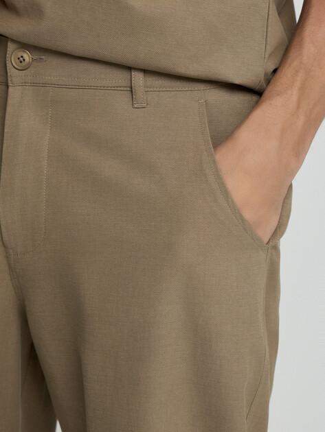 MAISON DAVID Trousers (lyocell/cotton)