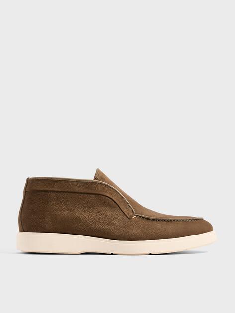 TENDANCE High loafers (genuine nubuck)