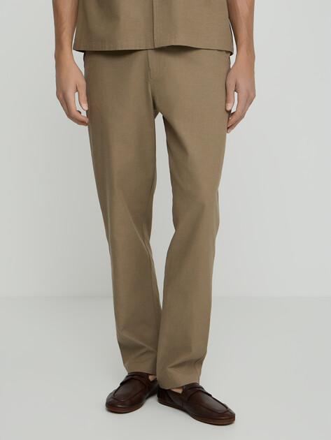 MAISON DAVID Trousers (lyocell/cotton)