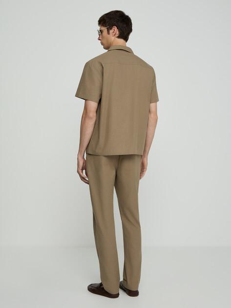 MAISON DAVID Trousers (lyocell/cotton)