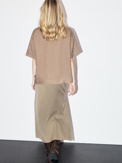 MAISON DAVID T-shirt (linen)